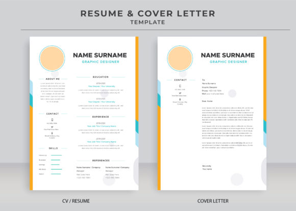Download Resume and Cover Letter Template - Resume and cover letter template Collection