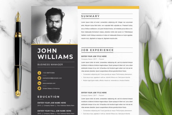 Download Resume Template with Photo - Resume template with photo Collection