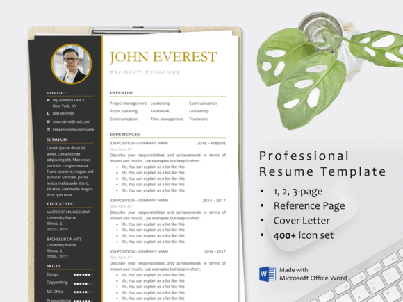 Download Resume and Cover Letter Template - Resume and cover letter template Collection